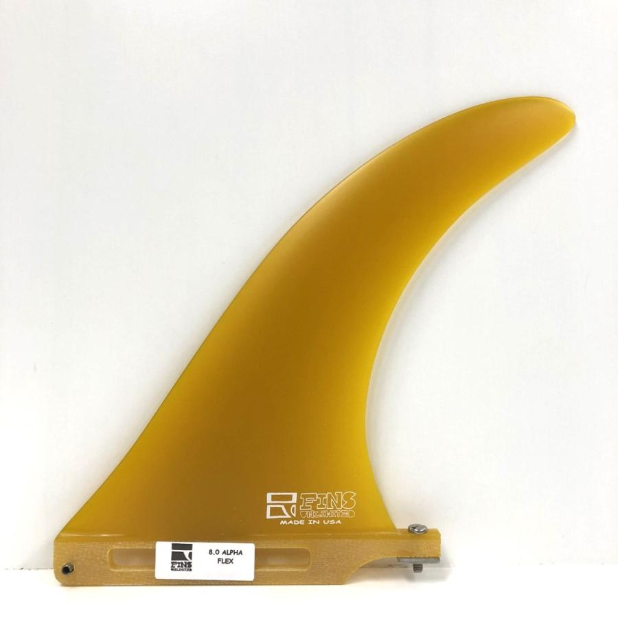 フィン シングルフィン FINS UNLIMITED FU FIN ALPHA FLEX 8.0