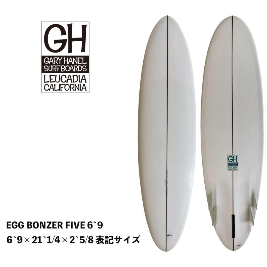 DOC surfprescription 6'3 bonzer ミッドレングス サーフボード ミッドレングス GARY HANEL EGG BONZER FIVE 6`9