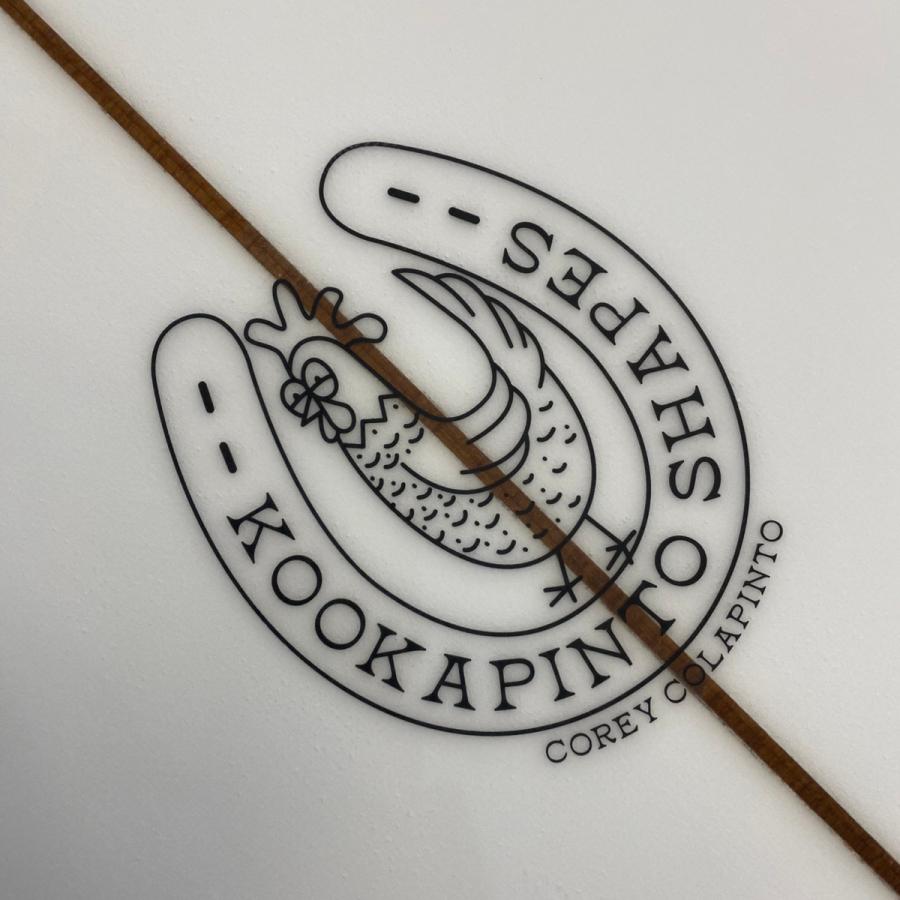 サーフボード ミッドレングス KOOKAPINTO / THIN TWIN 7`7