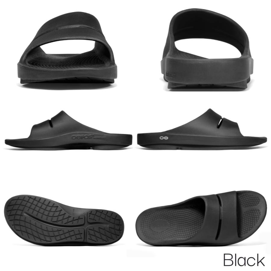 OOFOS ウーフォス リカバリーサンダル OOahh -BLACK・NOMAD