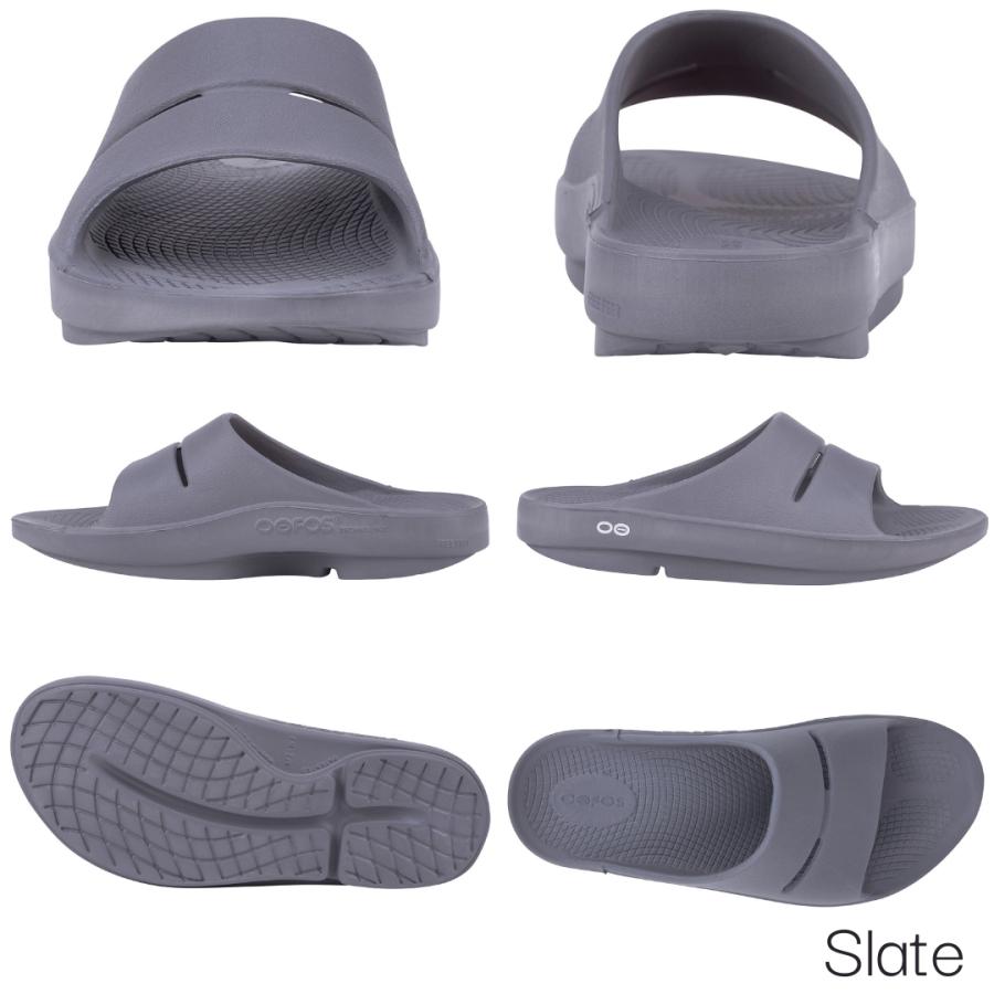 OOFOS（ウーフォス） リカバリーサンダル OOahh -BLACK・NOMAD・SLATE