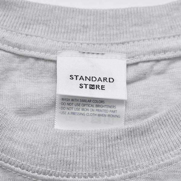 【KID'S】STANDARD STORE × ANDY DAVIS ORIGINAL T-SHIRT（LOGO）GRAY｜standardstore｜04