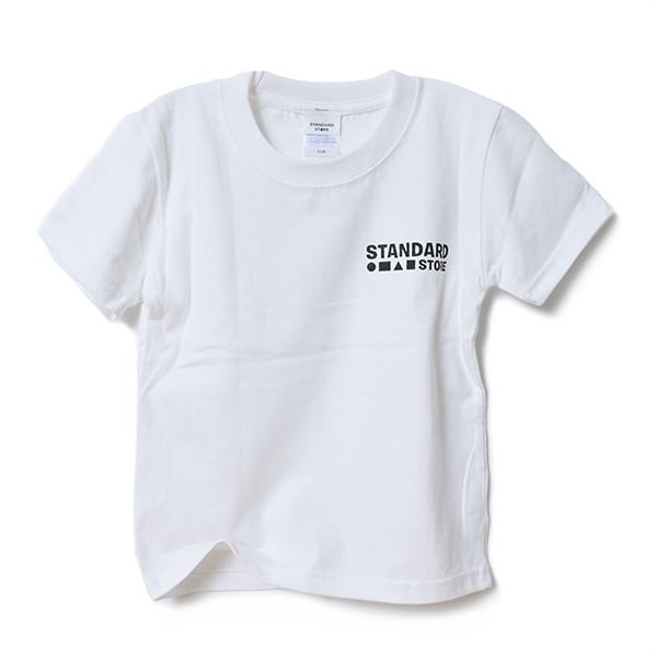 【KID'S】STANDARD STORE × ANDY DAVIS ORIGINAL T-SHIRT（LOGO）WHITE｜standardstore