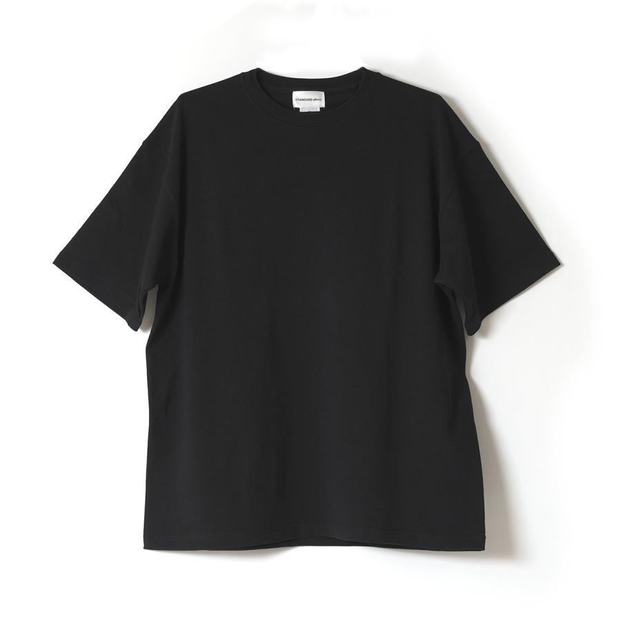 STANDARD plus+ / HEAVY WEIGHT T-shirt 無地BIG-T BLACK Tシャツ 無地