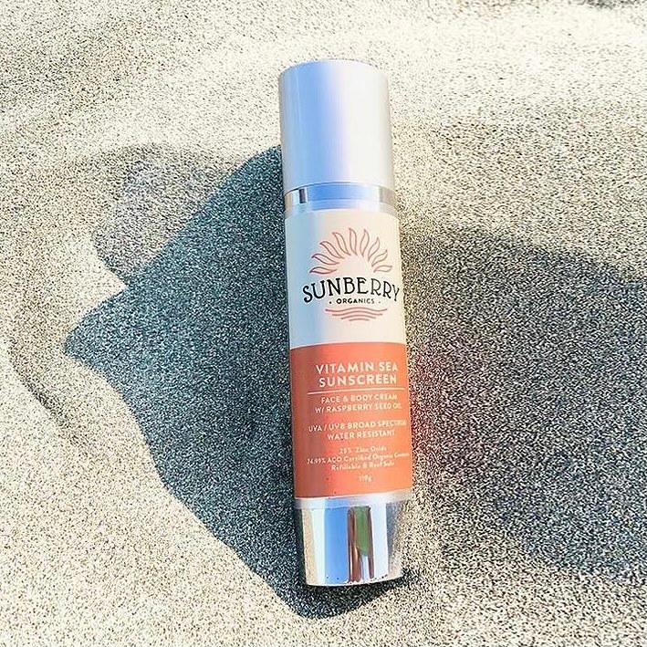 海用日焼け止め サンベリーオーガニックス サンスクリーン Sunberry Organics Vitamin Sea Sunscreen ナチュラル 日焼け止め美容クリーム 110g オーストラリア製 Sunberry Standardstore 通販 Yahoo ショッピング