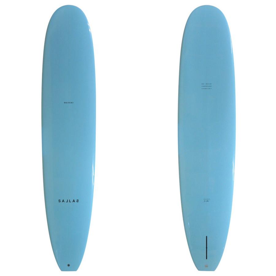 春夏新色 即納 サンダーボルト サーフボード Kai Sallas Thunderbolt Waikiki 8 8 ロングボード シングルフィン Log ノーズライダー カイサラス ワイキキ Blue 公式の Aleefsurgical Com