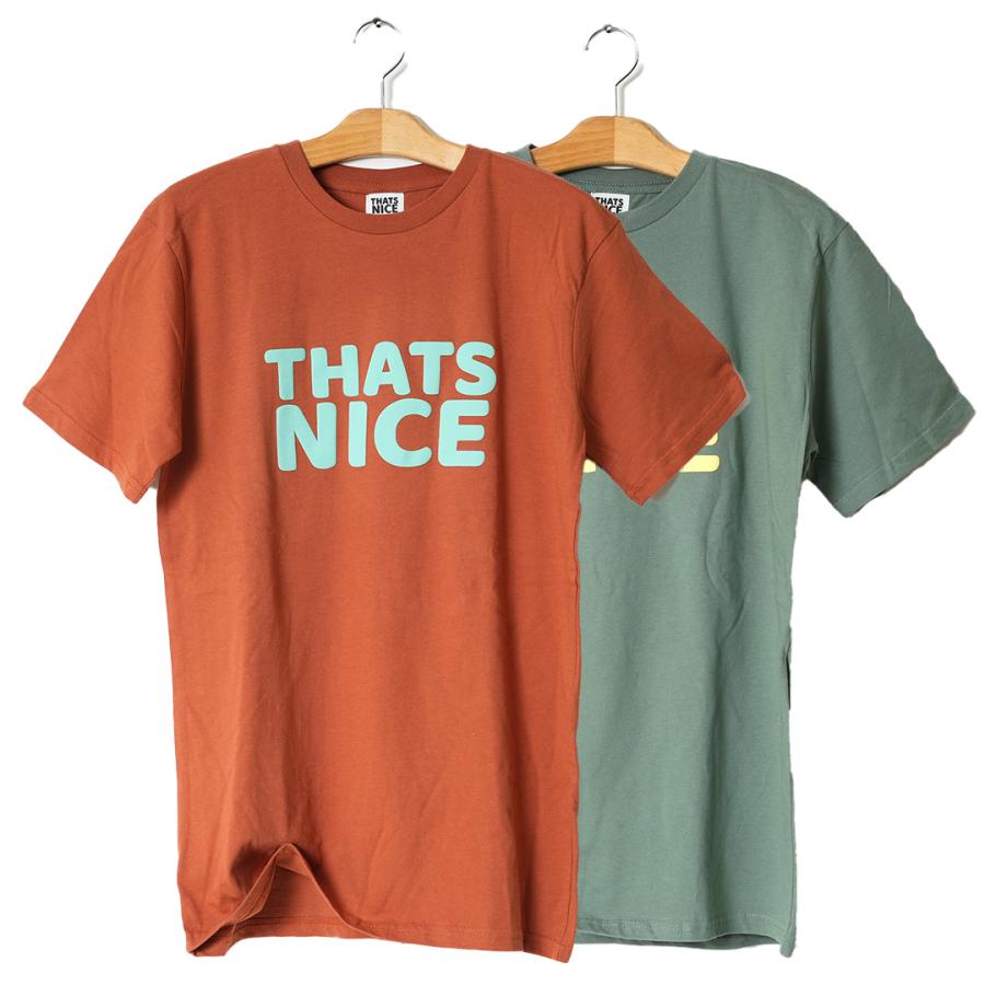THATS NICE / OG PUFF T-SHIRT COOPER×BLUE TEAL SAGE GREEN×CUSTARD ...