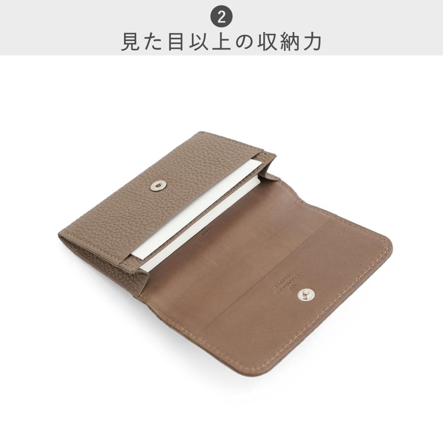 その他:カードケース スタンダードサプライ STANDARD SUPPLY GRACE FLAP CARD CASE フラップカードケース メンズ レディース_8