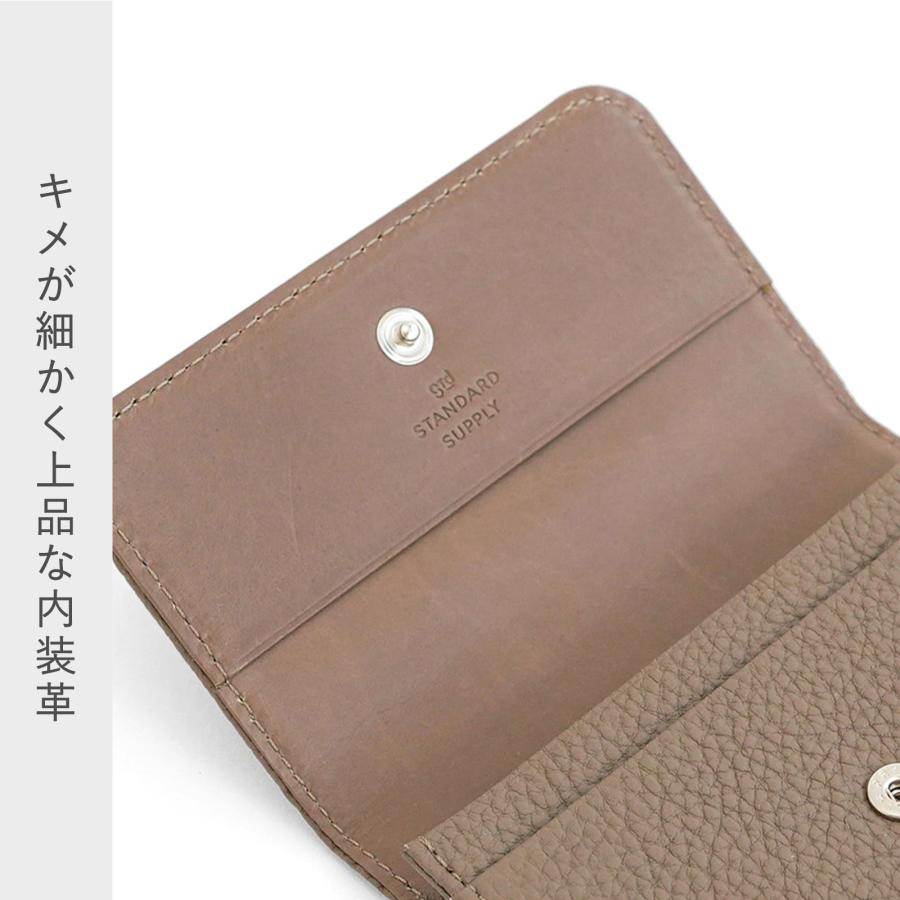 その他:カードケース スタンダードサプライ STANDARD SUPPLY GRACE FLAP CARD CASE フラップカードケース メンズ レディース_11
