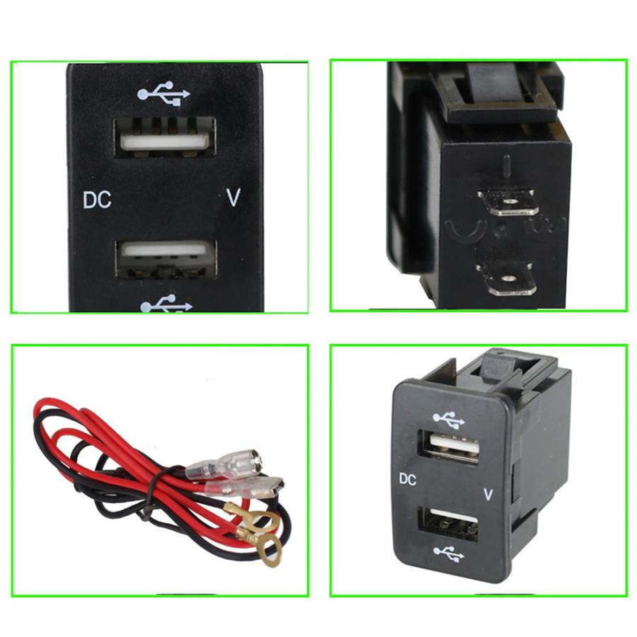 ホンダ 車サイズ Type B 増設 Usb ポート Usb電源 2ポート 高速充電 2 1a チャージ 12v 24v 対応 電圧表示 スマホ タブレット 埋め込み 送料無料 Honda Usb Expansionb 001 Standing Stones 通販 Yahoo ショッピング