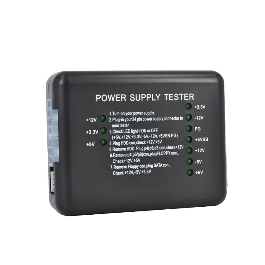 Pc Pc電源 電源テスター 電源チェック Atx電源 ケーブル Hdd Sata フロッピー テスター チェック Power Supply Tester 001 Standing Stones 通販 Yahoo ショッピング