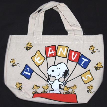 キャンパストートバッグ　スヌーピー柄A | SNOOPY