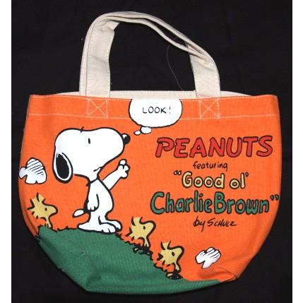 キャンパストートバッグ　スヌーピー柄　B | SNOOPY