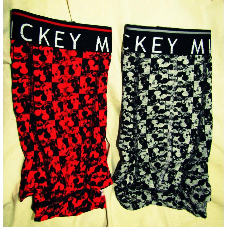 メンズボクサーブリーフ　ディズニー　ミッキーマウス  V　２枚組1セット |  | 01
