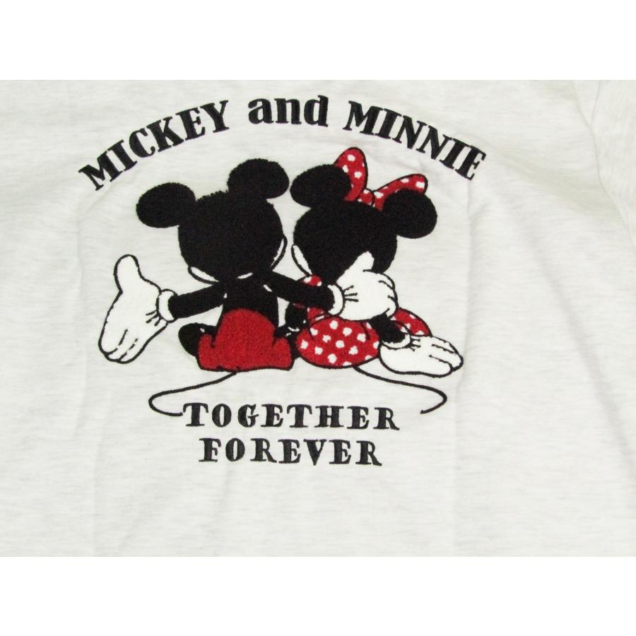 ディズニーミッキーマウス刺繍TシャツB 　杢ライトグレー |  | 02