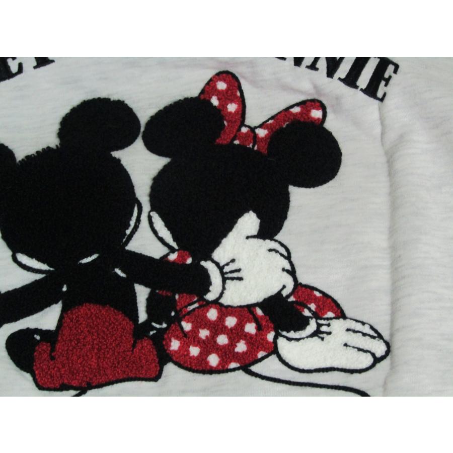 ディズニーミッキーマウス刺繍TシャツB 　杢ライトグレー |  | 03