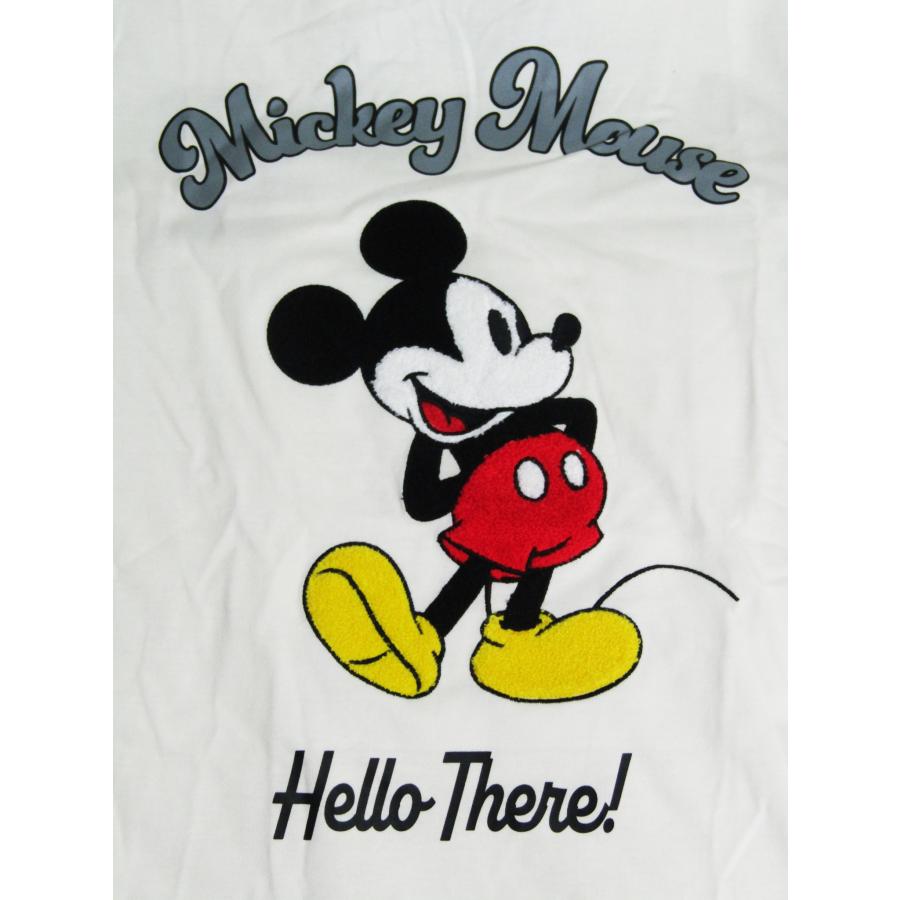 ディズニーミッキーマウス刺繍Tシャツオフ 白 |  | 01