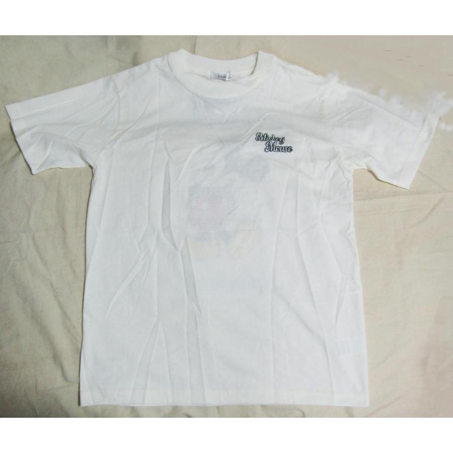 ディズニーミッキーマウス刺繍Tシャツオフ 白 |  | 03