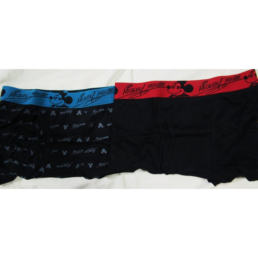 メンズトボクサーブリーフ　ディズニー　ミッキーマウス柄  AH　２枚組1セット |  | 01