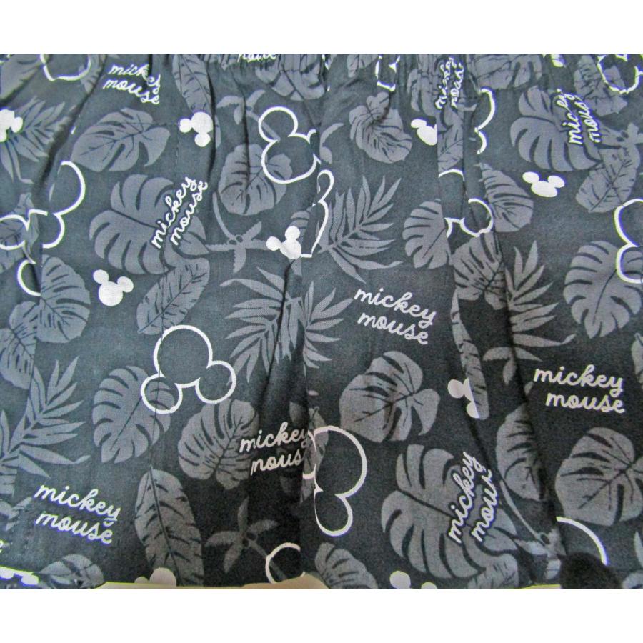 メンズトランクス　ディズニー　ミッキーマウスロゴ 葉ロゴ  AI　２枚組1セット | 