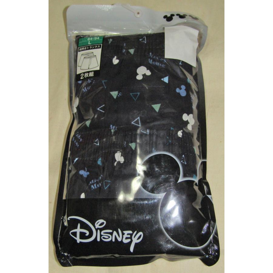 メンズトランクス　ディズニー　ミッキーマウスロゴ 三角ロゴ  AK　２枚組1セット |  | 01