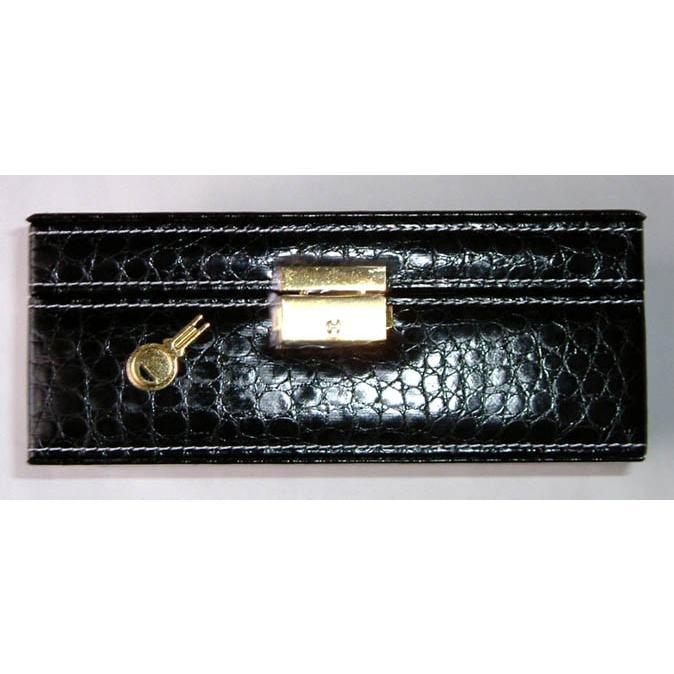 時計収納ケース６本用 　クロコ型押し黒　２ |  | 02