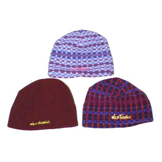 WILD THINGS フリースニット帽 こげ茶1枚 | 