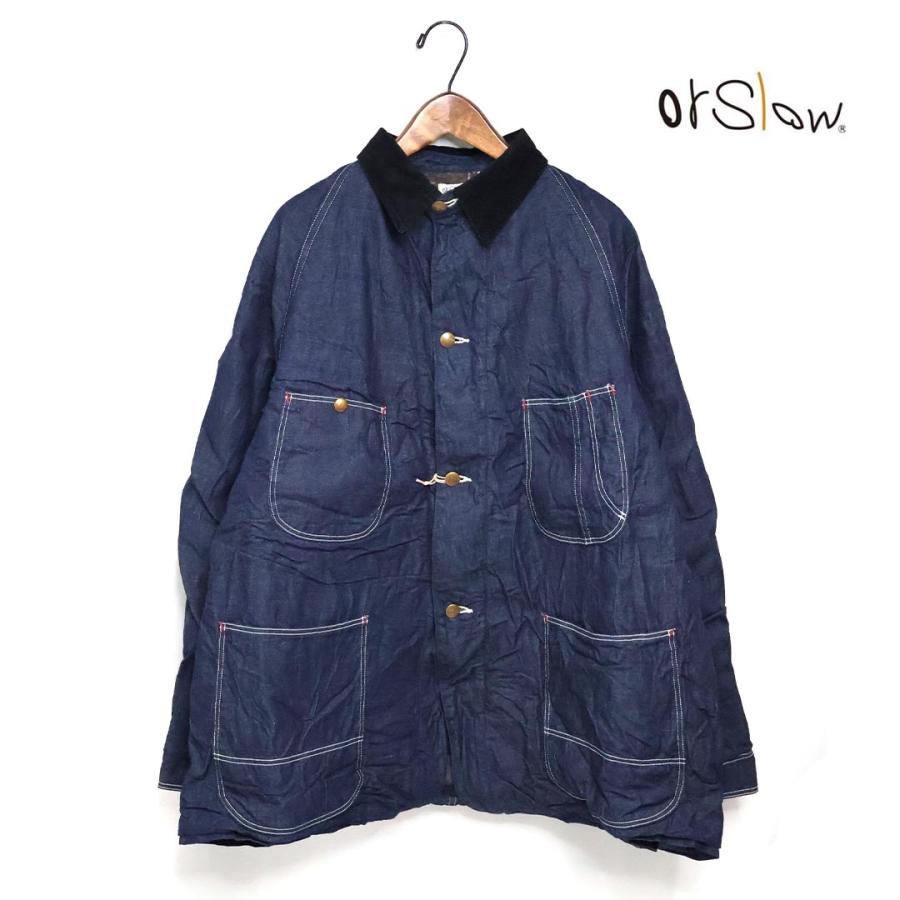 orSlow（オアスロウ） メンズ WOOL LINER RELAX FIT DENIM COVERALL