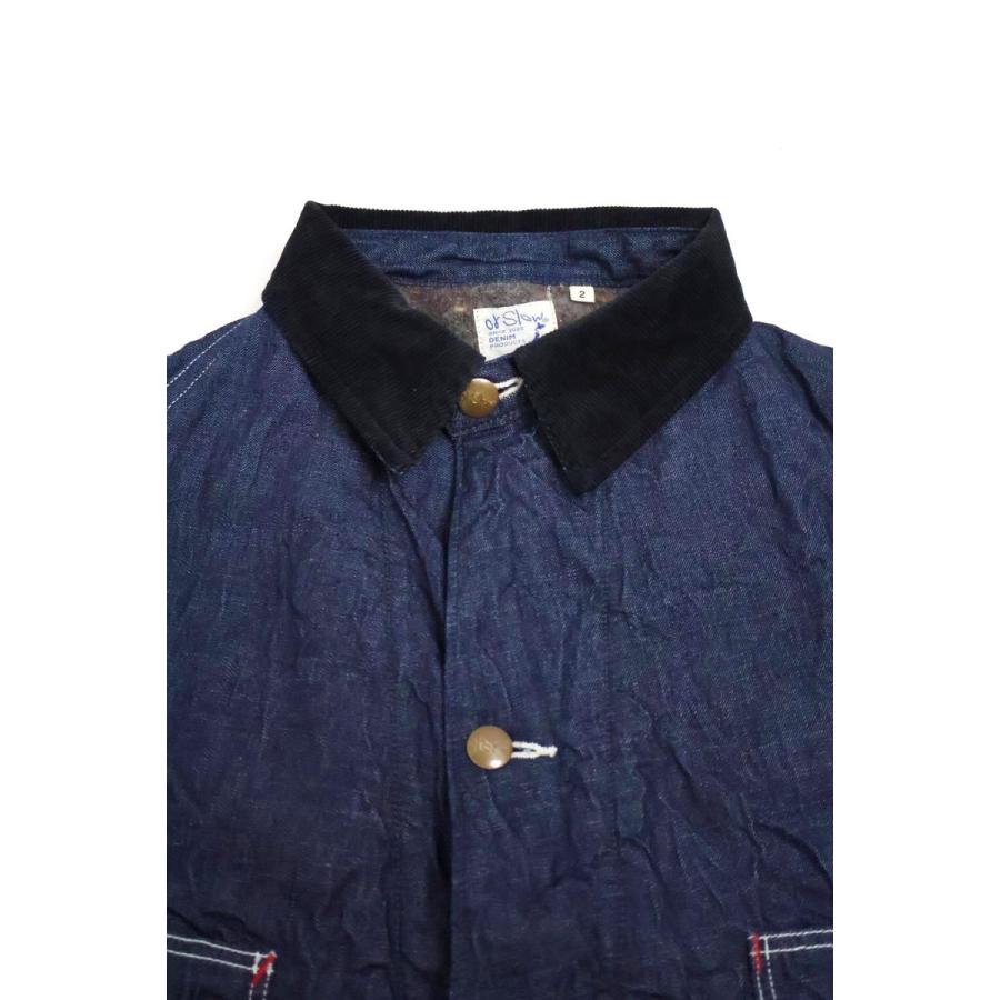 orSlow（オアスロウ） メンズ WOOL LINER RELAX FIT DENIM COVERALL