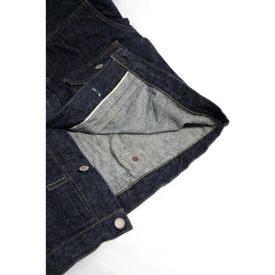 メンズ orSlow オアスロウ 1st type Denim Jacket 1stタイプ ワンウォッシュ デニムジャケット 品番：03-6011 日本製の画像