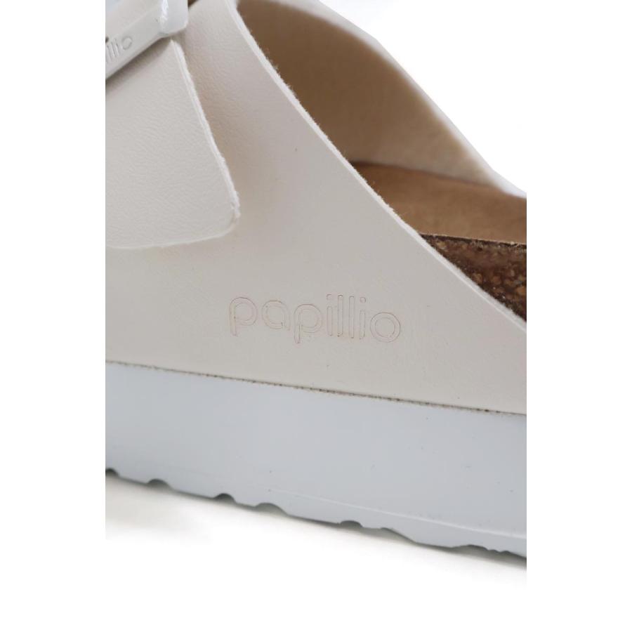 Papillio ホワイト プラットフォームサンダル 36 BIRKENSTOCK（ビルケンシュトック） レディース papillio by