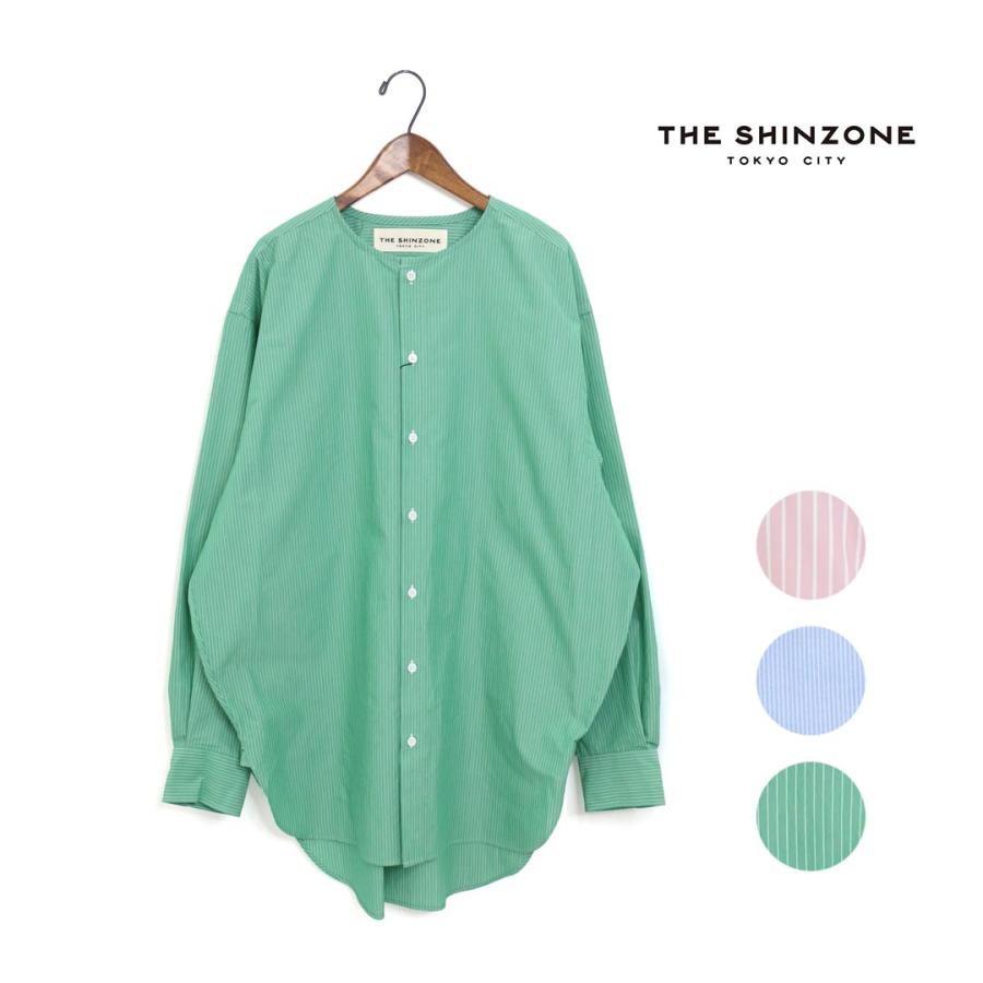 THE SHINZONE（ザ シンゾーン） ☆レディース NO COLLAR SHIRT ノー