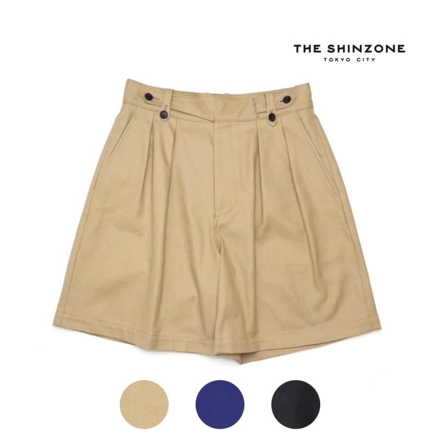THE SHINZONE ベージュ ショートパンツ THE SHINZONE（ザ シンゾーン） ☆レディース GURKHA SHORT PANTS