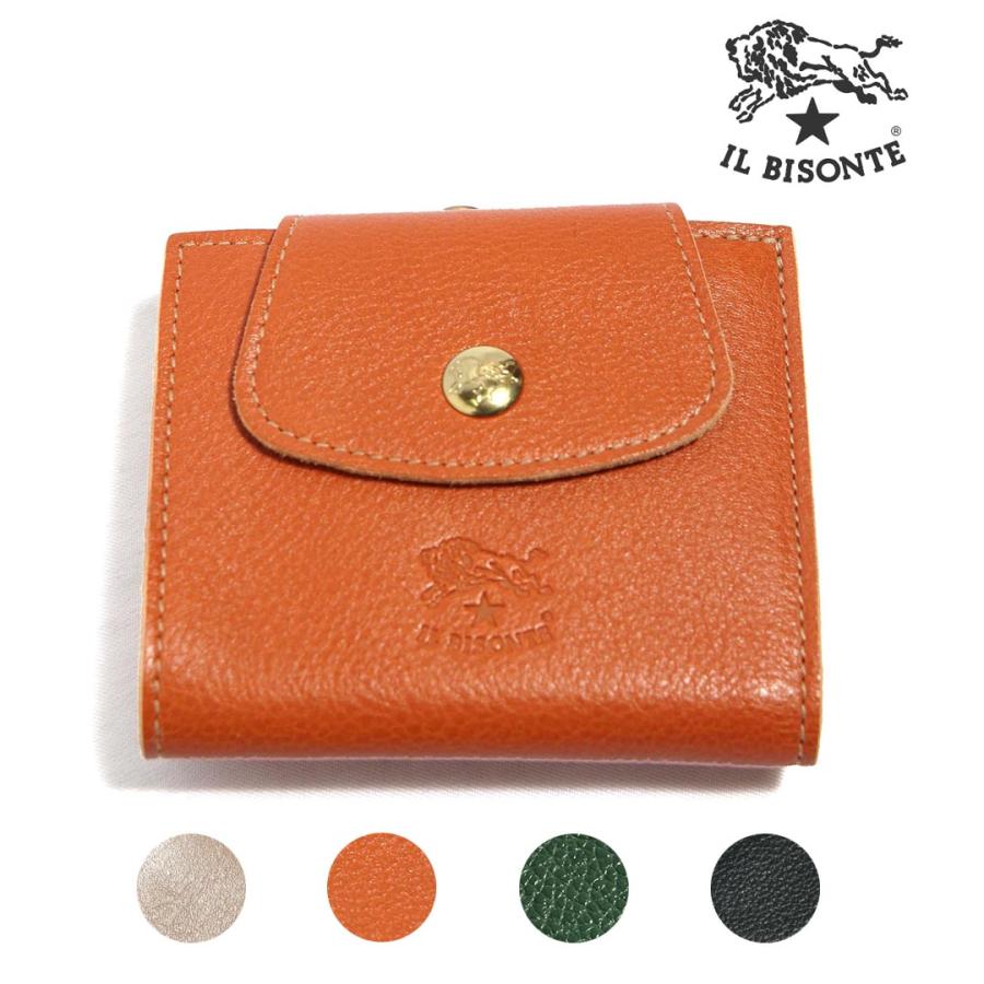 IL BISONTE（イルビゾンテ） *財布 がま口2つ折りウォレット 品番