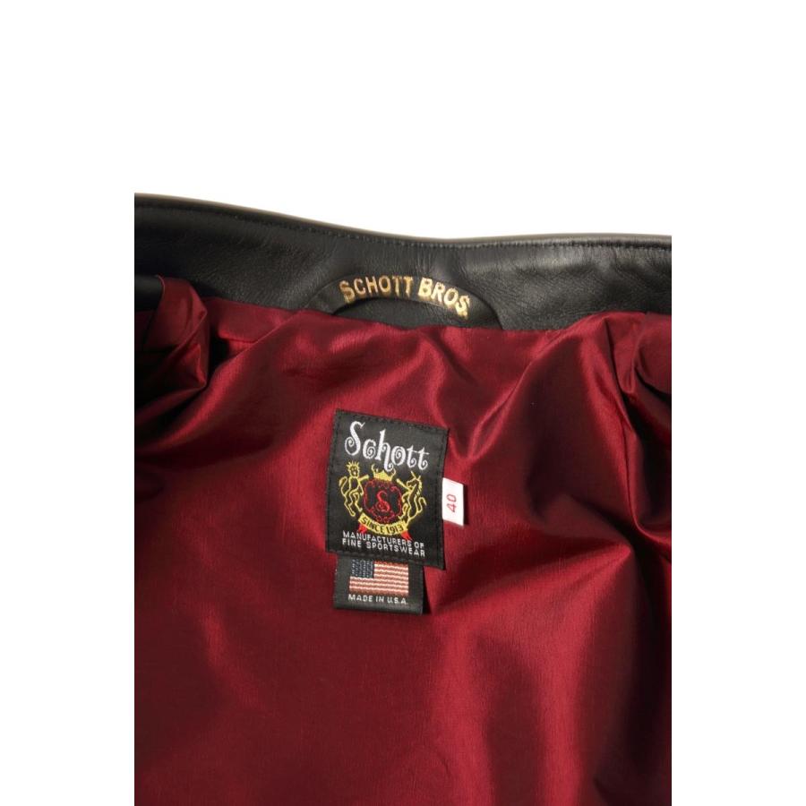 メンズ/schott/ショット/641XX 60'S STAND RIDERS/スタンドライダース/シングル/レザー/牛革/バイカー/MADEINUSA/品番：782-5950025の画像