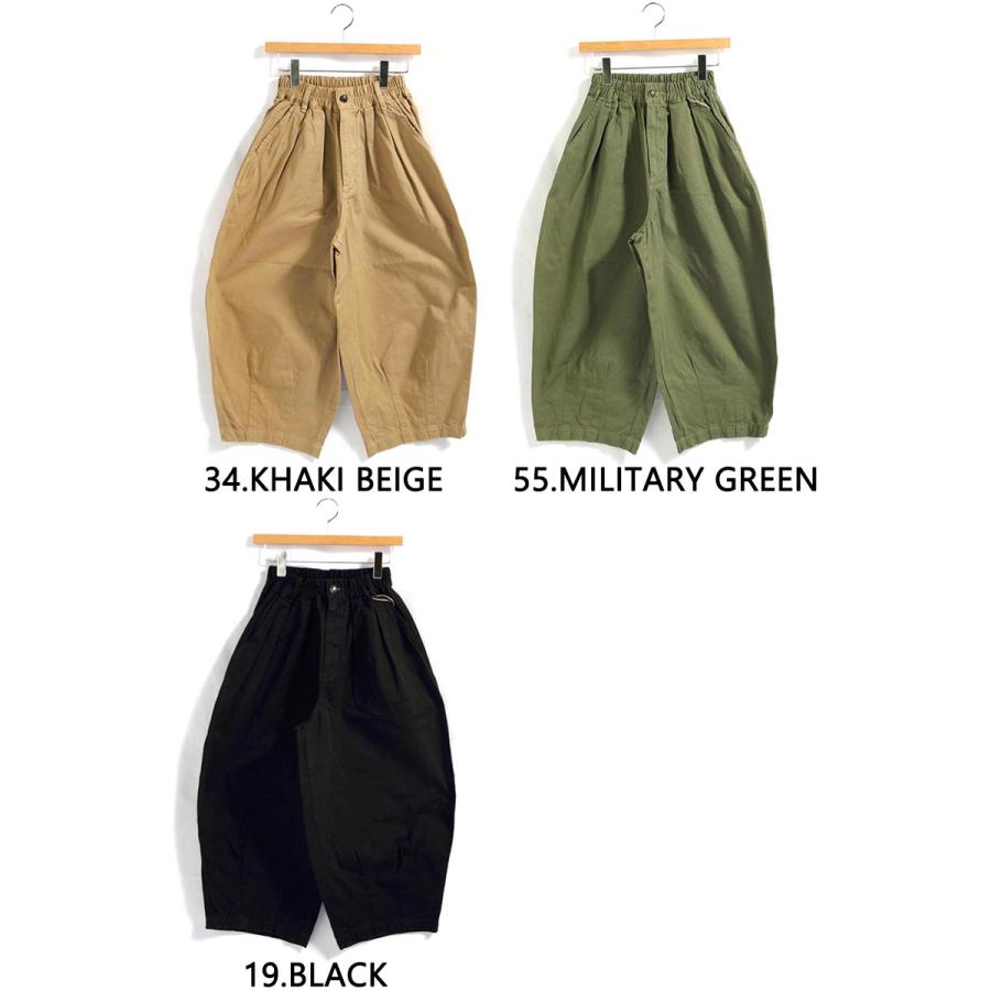 レディース HARVESTY ハーベスティ CIRCUS PANTS サーカスパンツ 品番：A11709 ボトムス ウエストゴム イージーパンツ バルーンパンツ ワイドパンツの画像