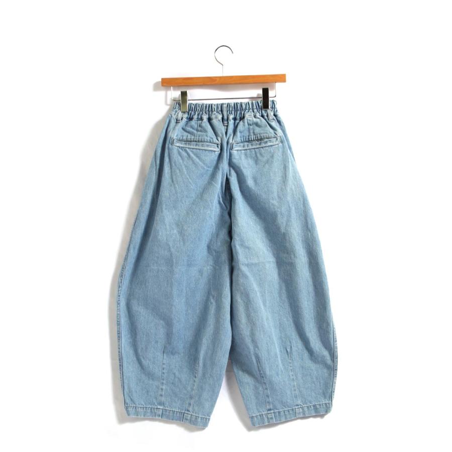 レディース/HARVESTY/ハーベスティ/DENIM CIRCUS PANTS/デニムサーカスパンツ/バルーンパンツ/ワイドパンツ/品番：A11801の画像