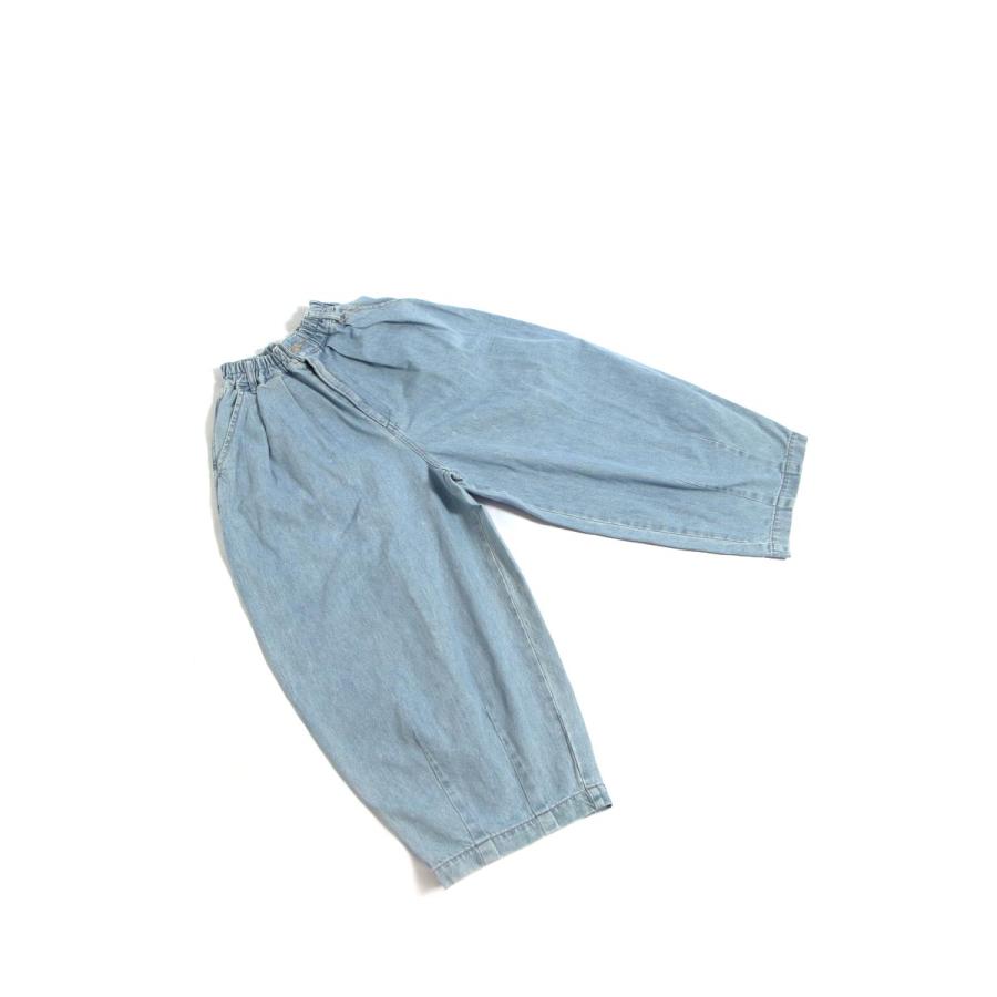 レディース/HARVESTY/ハーベスティ/DENIM CIRCUS PANTS/デニムサーカスパンツ/バルーンパンツ/ワイドパンツ/品番：A11801の画像