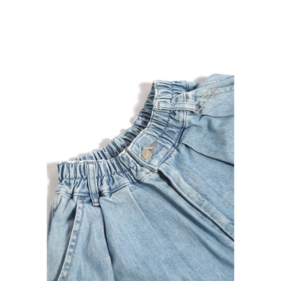 レディース/HARVESTY/ハーベスティ/DENIM CIRCUS PANTS/デニムサーカスパンツ/バルーンパンツ/ワイドパンツ/品番：A11801の画像
