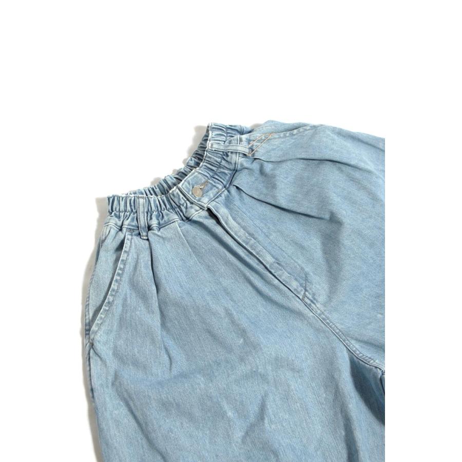 レディース/HARVESTY/ハーベスティ/DENIM CIRCUS PANTS/デニムサーカスパンツ/バルーンパンツ/ワイドパンツ/品番：A11801の画像