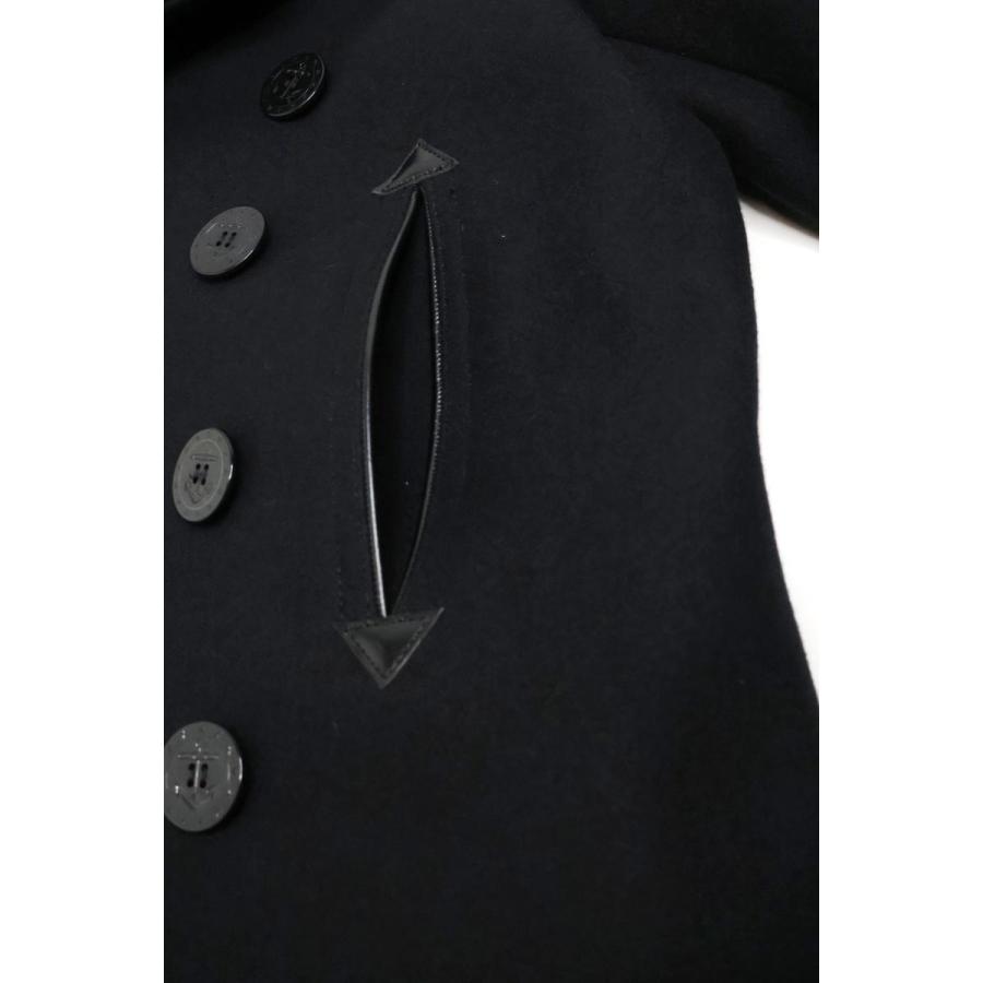 メンズ Buzz Rickson's バズリクソンズ ウィリアムギブソン WILLIAM GIBSON COLLECTION Type BLACK PEA COAT 日本製 品番：BR12394の画像