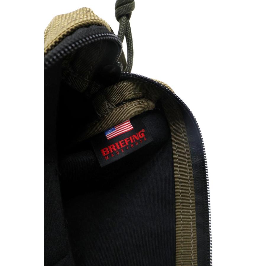 ポーチ/BRIEFING/ブリーフィング/MOBILE POUCH L/モバイルポーチ L/品番：BRA213A04/カラーを限定復刻/アメリカ製｜star-bars｜07