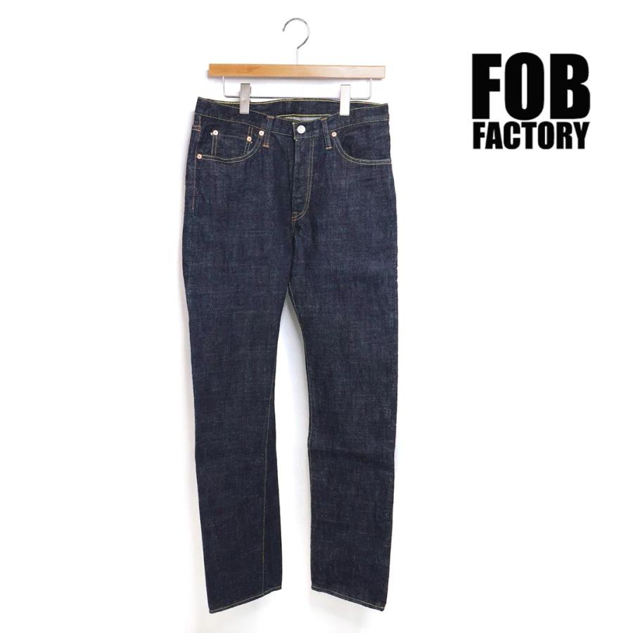 FOBfactory F147 セルビッジデニム W34 FOB FACTORY（エフオービーファクトリー） メンズ エフオービー