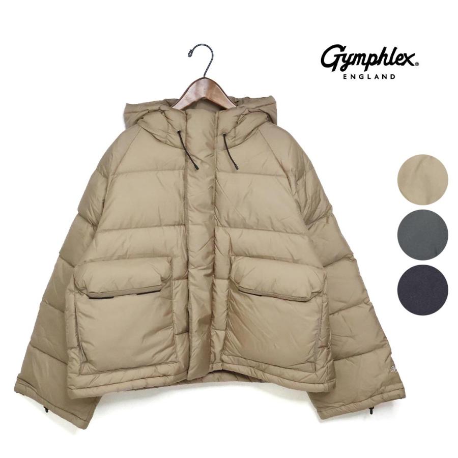 GYMPHLEX レディース Gymphlex ジムフレックス ナイロン ダウン フード