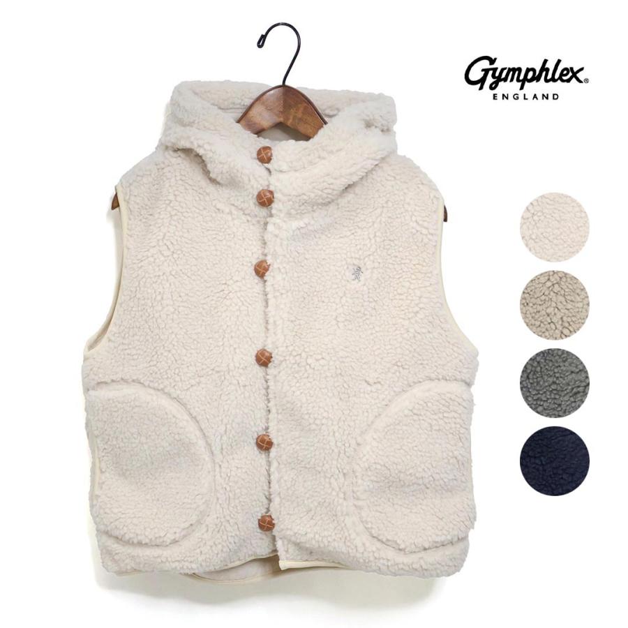GYMPHLEX（ジムフレックス） ☆レディース HOODED SHORT BOA VEST 