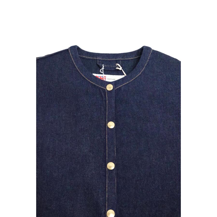 レディース Traditional Weatherwear トラディショナル ウェザーウェア ARKLEY A-LINE DENIM アークリー Aライン デニム 品番：L261CIFCO0506EMの画像