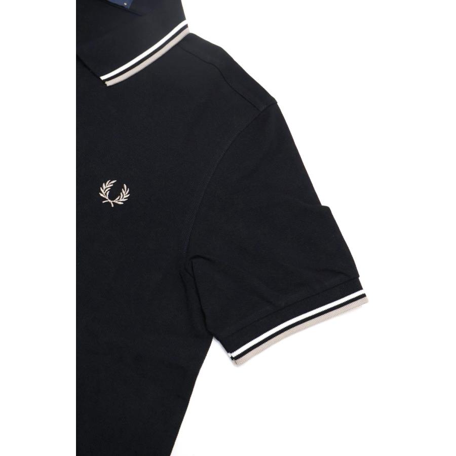 【母の日ギフト】メンズ/レディース/FRED PERRY/フレッドペリー/ライン入り鹿の子ポロシャツ/品番：M3600/2024春夏｜star-bars｜13