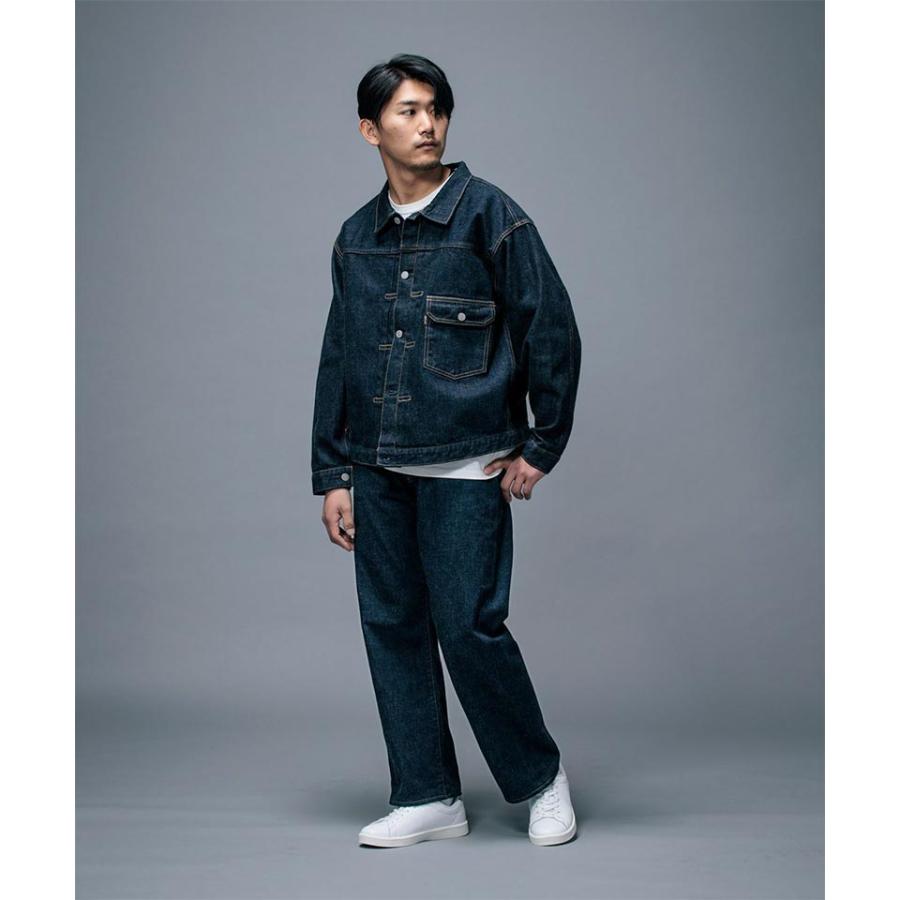桃太郎ジーンズ 13oz WIDE STRAIGHT MJE2060M31 桃太郎ジーンズ（MOMOTARO JEANS） メンズ/MOMOTARO JEANS/桃太郎