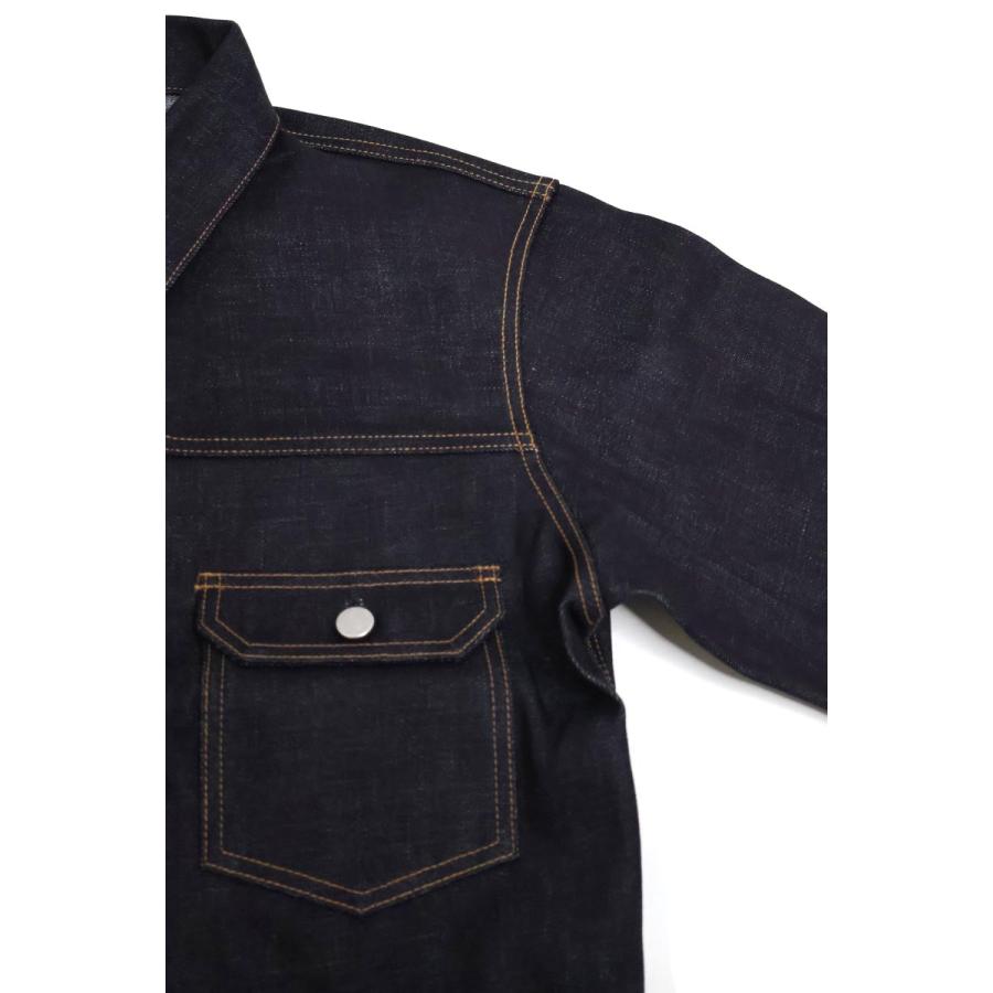 メンズ MOMOTARO JEANS 桃太郎ジーンズ #001 STANDARD DENIM JACKET 14.7oz MMGJ0001 日本製の画像