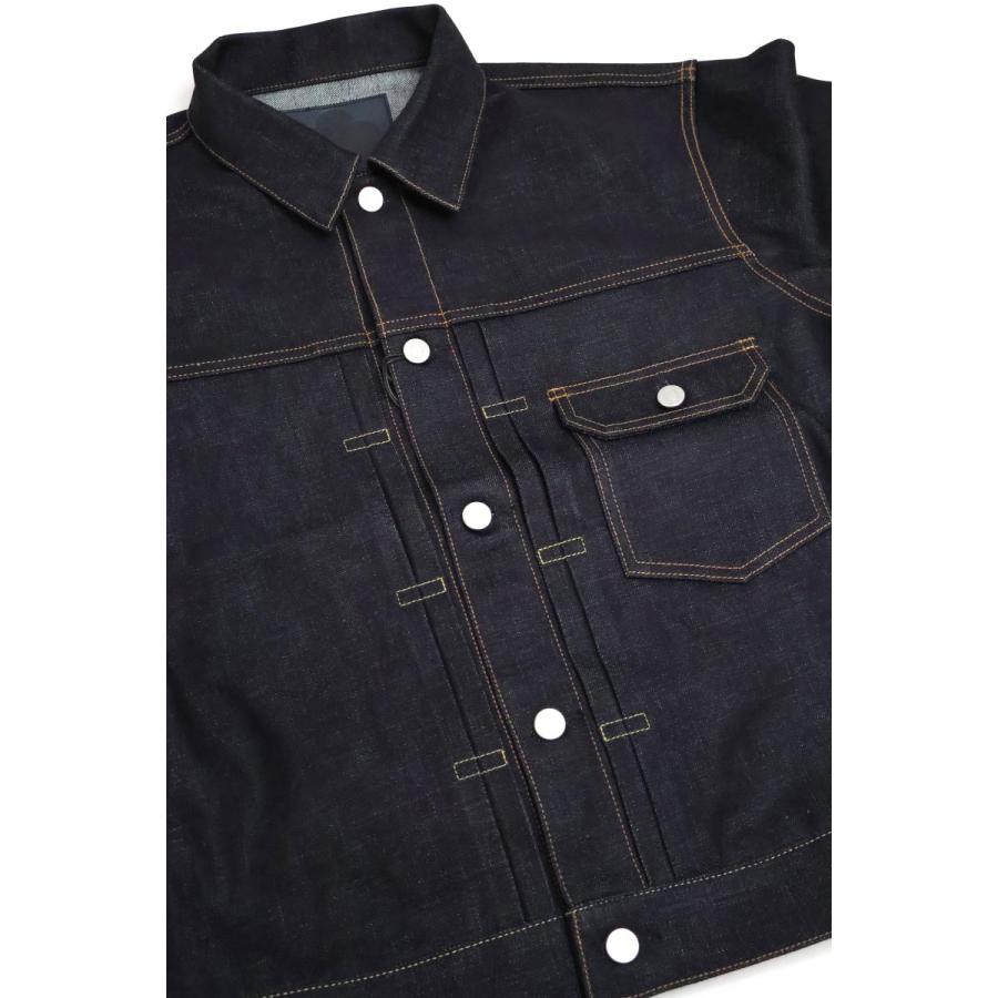 メンズ MOMOTARO JEANS 桃太郎ジーンズ #001 STANDARD DENIM JACKET 14.7oz MMGJ0001 日本製の画像